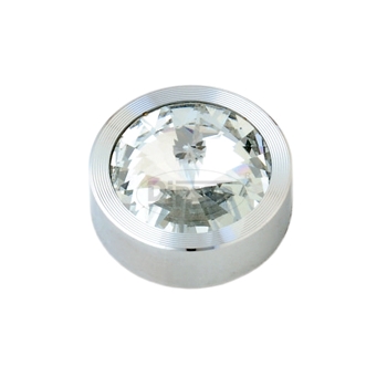 Crystal Mirror Round Cap